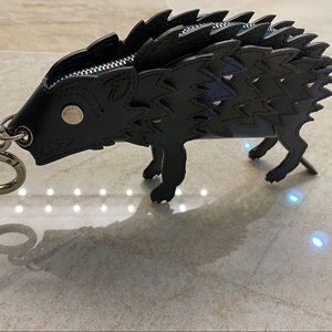 Burberry Wolf Keychain Coin Pouch